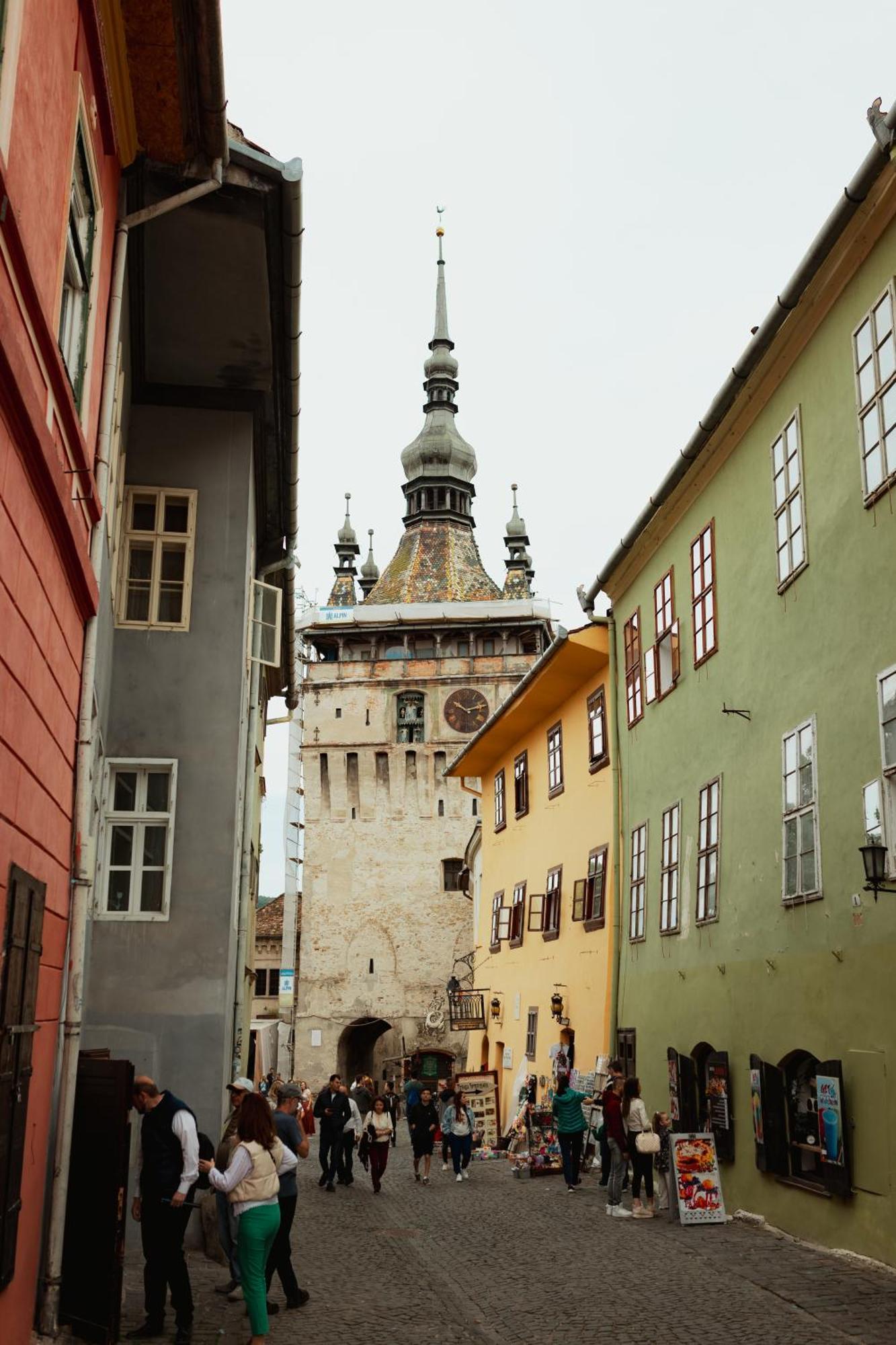 Casa Leonhardt Appartement Sighişoara Buitenkant foto